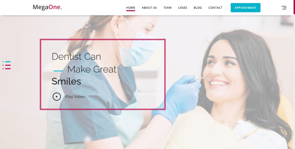 高端齿科诊所与口腔医疗机构网站定制案例