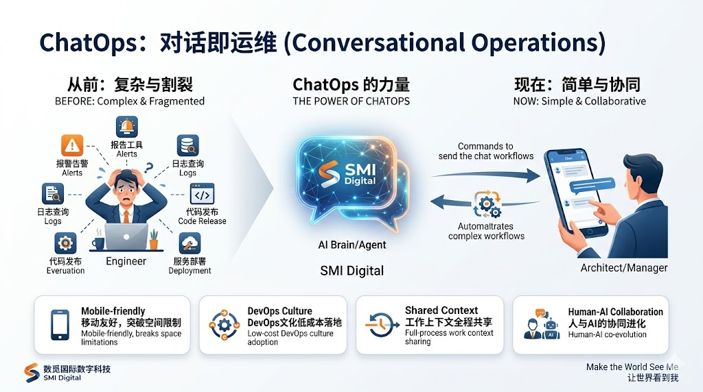 ChatOps: 对话即运维，人与AI的协同进化