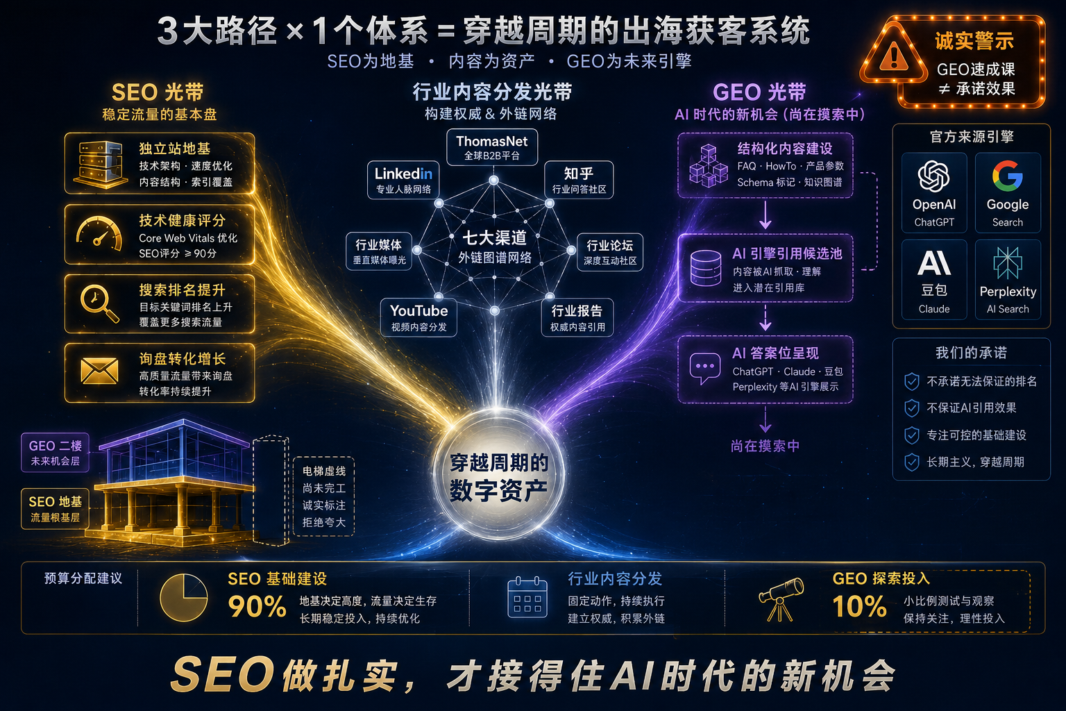 SEO 对 GEO 的作用与帮助：B2B 出海企业如何理解两者关系（2026 实操视角）