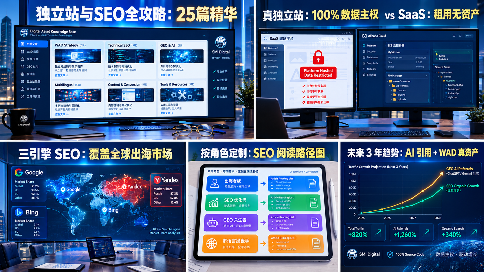 独立站与 SEO 全攻略：25 篇精华文章集合（出海 B2B 老板按角色分类阅读指南）